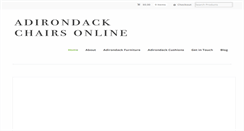 Desktop Screenshot of adirondackchairsonline.com